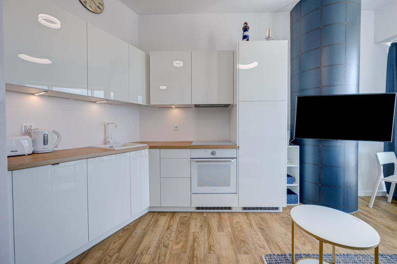 Aleda Tower, 14 Floor, Balkon Apartment Szczecin Exterior photo